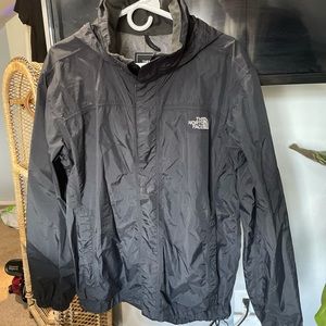Small North face rain coat good condition